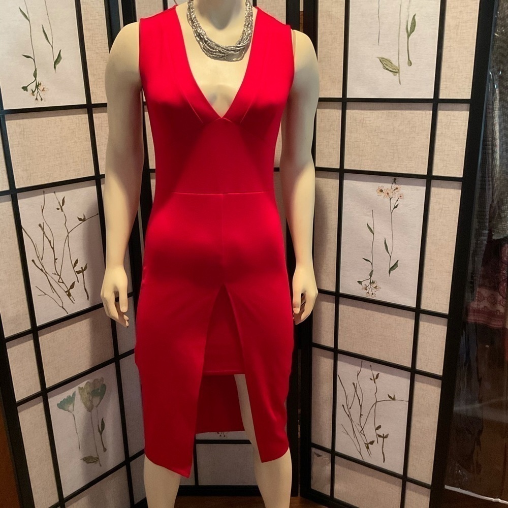 Lulus Mini-Midi Dress - Picture 6 of 9